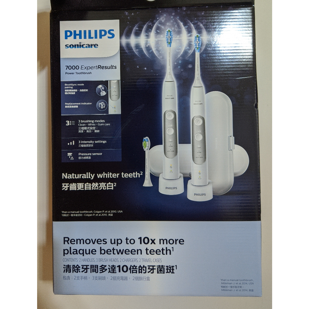 好市多/HX7533/飛利浦PHILIPS/音波/兩年保固/最新機型/電動牙刷/拆售/拆賣