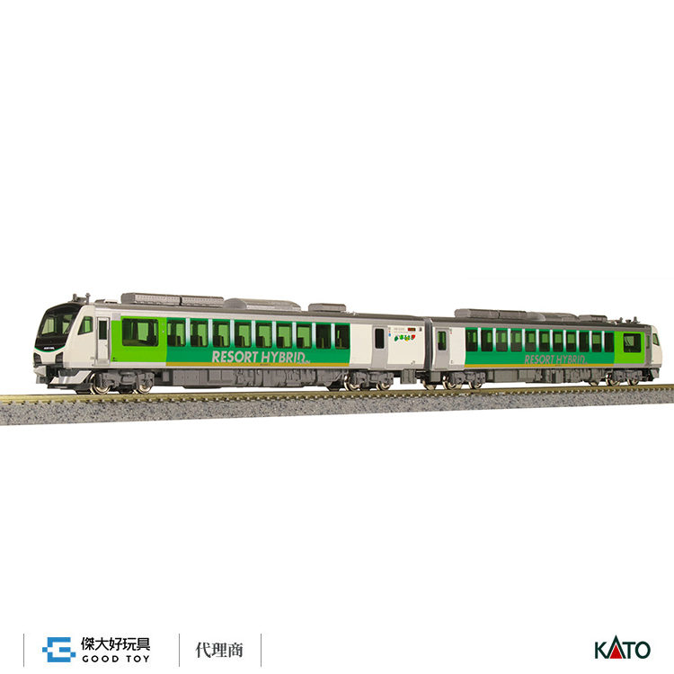 KATO 10-1368 混合動力柴油客車 HB-E300系 「Resort View 故鄉號列車」(2輛)