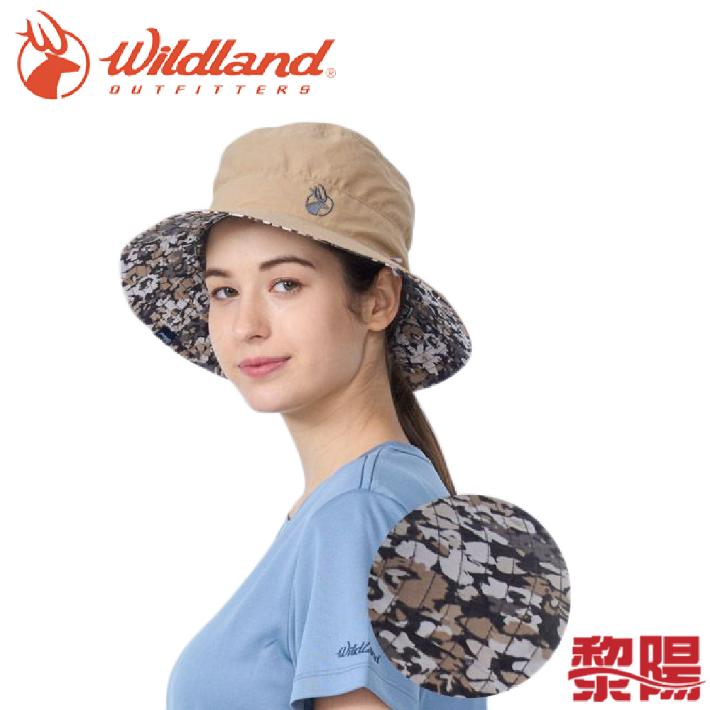 Wildland 荒野 W1076 中性抗UV雙面漁夫帽 (3色) 防曬/登山健行/休閒旅遊 40WW1076