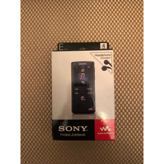 全新 Sony Walkman NWZ-E053 MP3 播放器 4GB 黑色