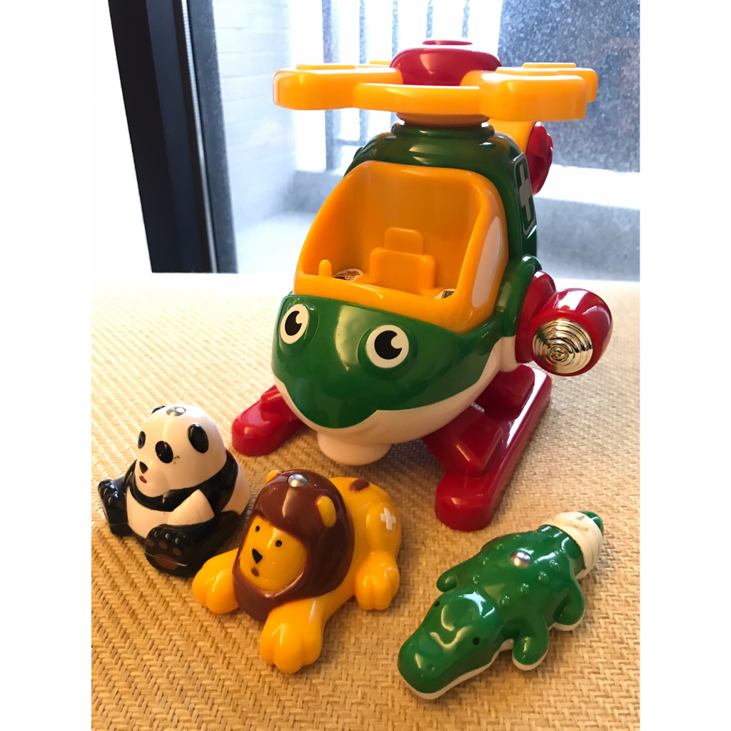&lt;二手&gt;【WOW Toys 驚奇玩具】動物搜救直昇機