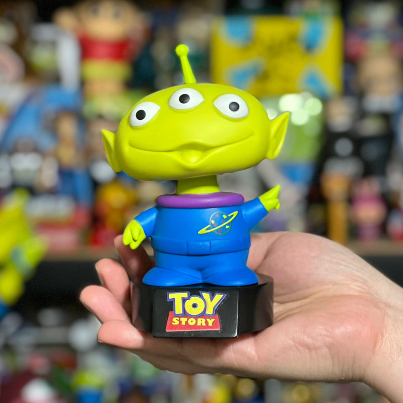 【安妮玩具】現貨 絕版 Funko 玩具總動員 迪士尼 三眼怪 小綠人 三眼仔 搖頭 公仔 人偶