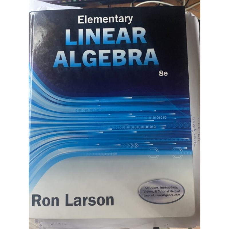 Elementary Linear Algebra, 8/e—Ron Larson
