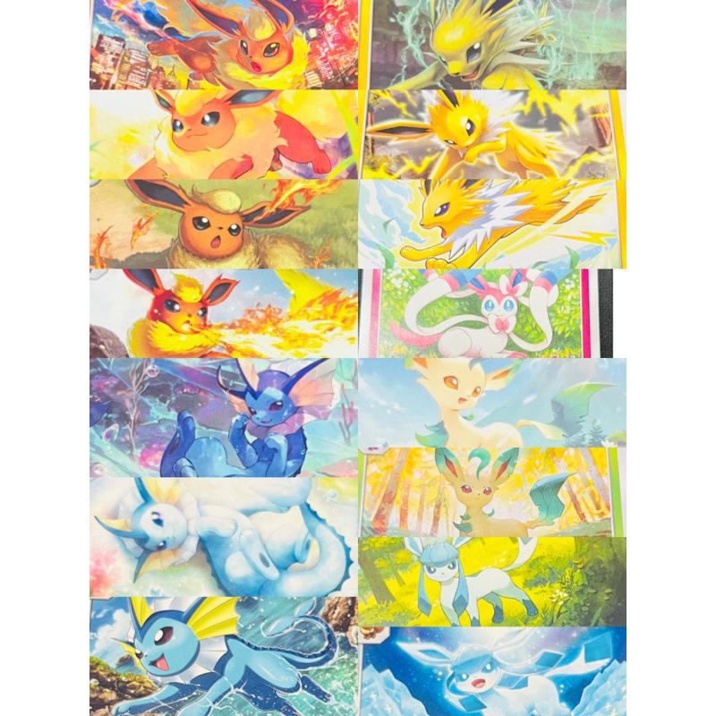 《言葉ptcg》火伊布 雷伊布 水伊布 葉伊布 冰伊布 仙子伊布 月亮伊布 太陽伊布 普 閃 太晶慶典