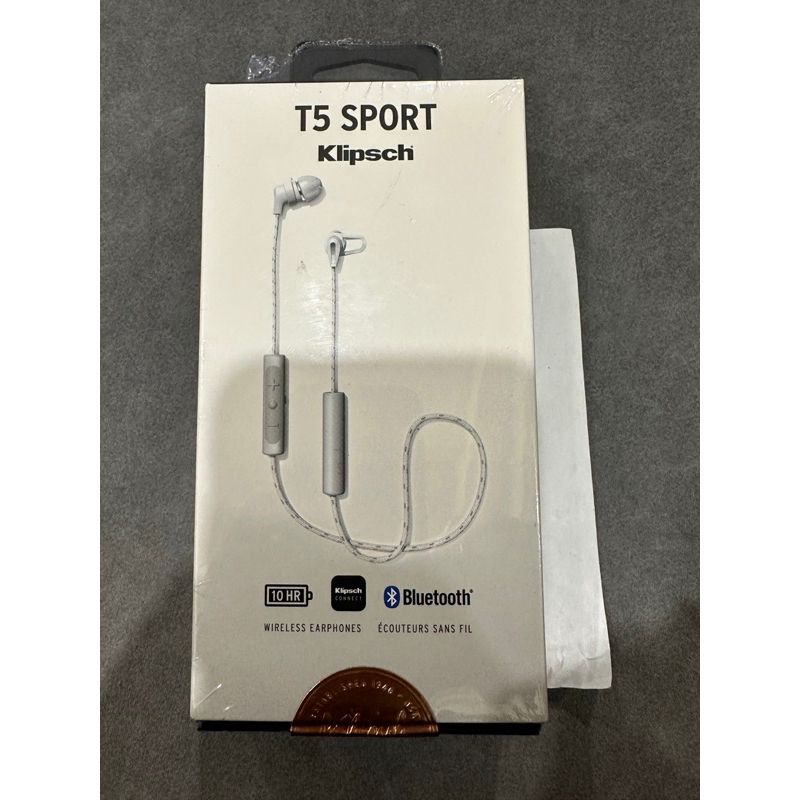 Klipsch T5 Sport藍牙耳機 (白色)
