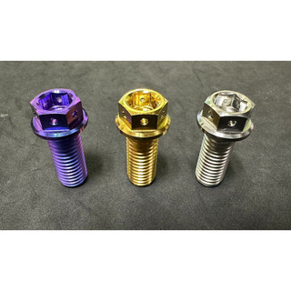 Ti6Al4V鈦合金內外六角頭對4卡鉗座/卡座螺絲M10*P1.5/P1.25*25mm/30mm Brembo