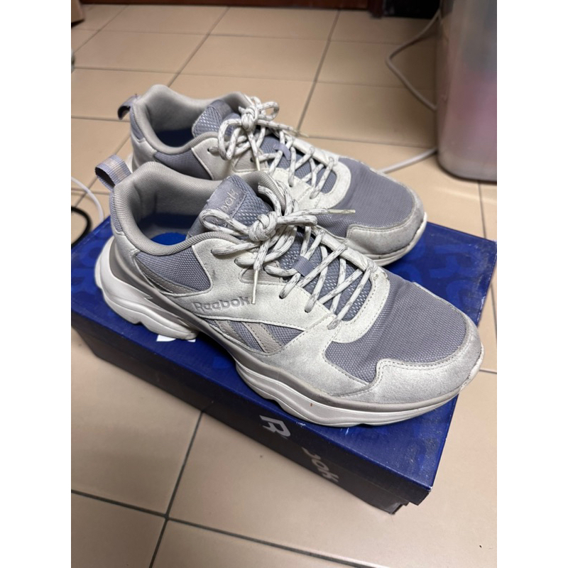 ［二手 可議價 台北可面交Reebok royal bridge 3.0 灰白老爹鞋