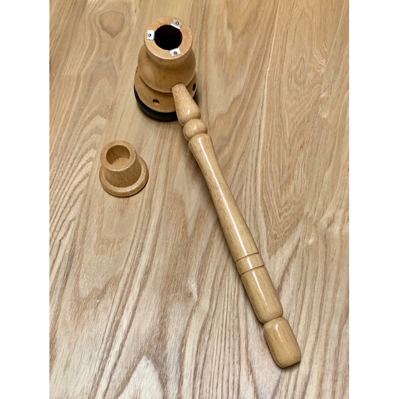 木製灸器/單支 灸器木製灸筒原木傳統葫蘆型溫灸罐（使用2次）
