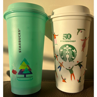 星巴克 starbucks 杯子 環保杯 隨行杯 50週年