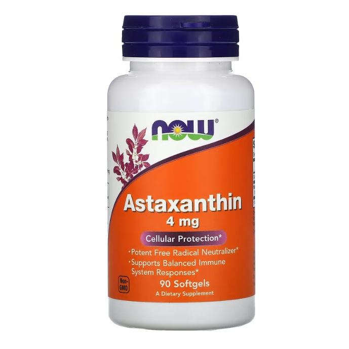 🦐Now 蝦紅素 蝦青素 3個月份 Astaxanthin 眼睛 可以配葉黃素一起吃 素食