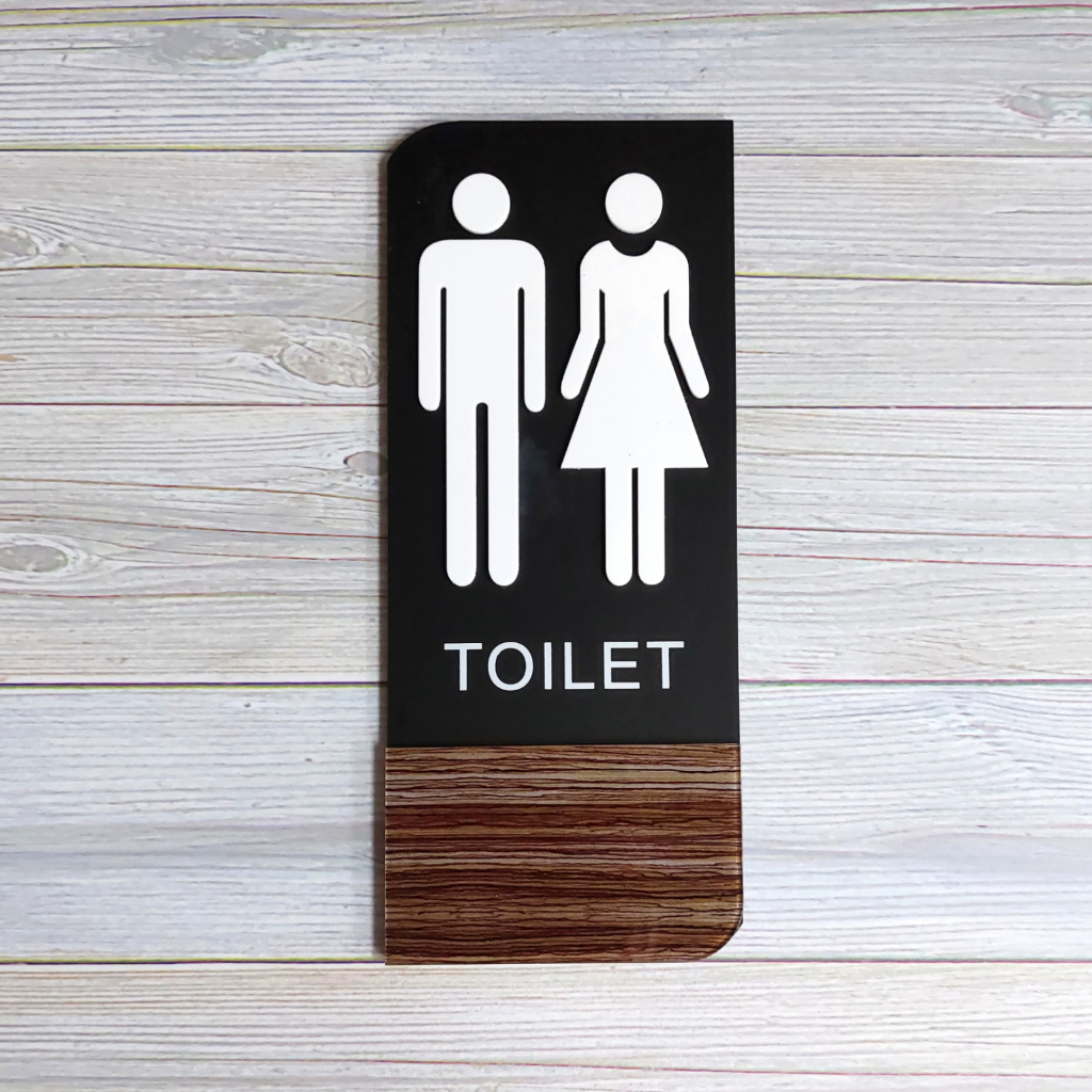 立體洗手間標示牌、男女化妝室標示牌、男女洗手間、廁所標示牌、衛生間門牌