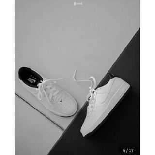 NIKE AIR FORCE1 ESS WHITE BLACK(GS)熊貓 香奈兒