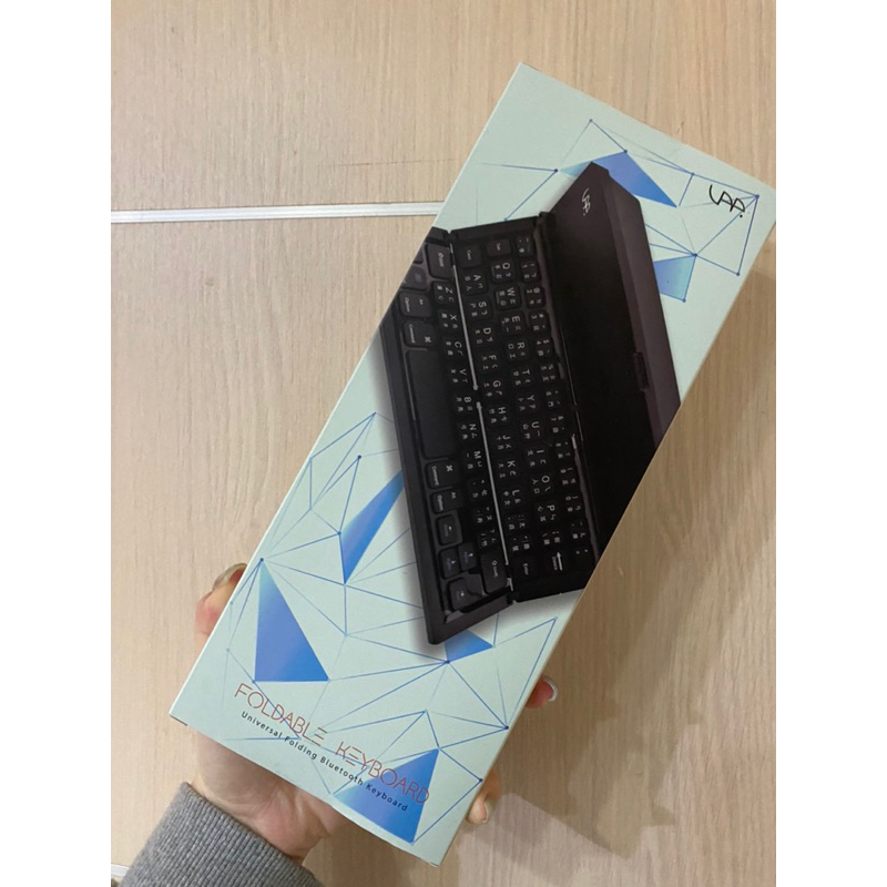 VAP 藍芽摺疊鍵盤 Foldable Keyboard適用安卓/筆電/蘋果iPhone/iPad 鍵盤 攜帶方便