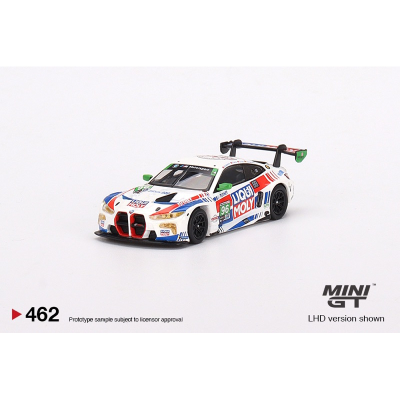 &lt;阿爾法&gt;MINI GT No.462 BMW M4 GT3 #96 2022 IMSA Daytona 24 Hrs