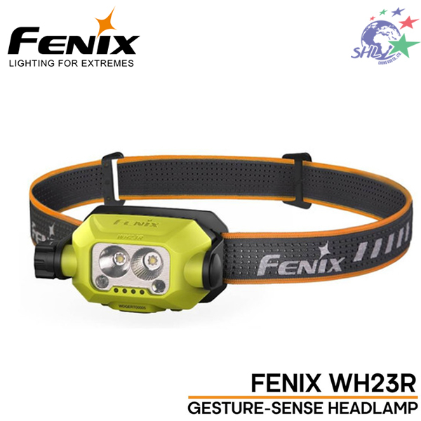 FENIX 手勢感應作業頭燈 / 聚泛雙光源 / Type-c 充電 / WH23R【詮國】