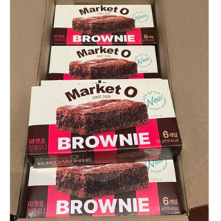【現貨❤️特賣】Market O 巧克力布朗尼1 盒6入（120g)最新效期 2024/7/29他團同步
