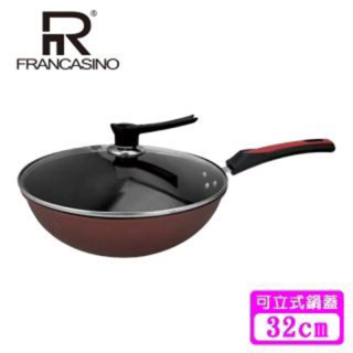 FRANCASINO 晶鑽不沾炒鍋FR-7203(32cm)