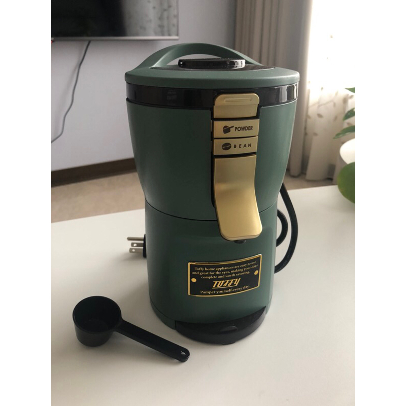 Toffy美型研磨咖啡機 九成新（盒子配件說明書完整）