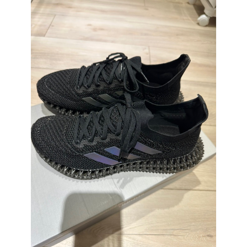 ［全新] adidas 26.5號 4D 男鞋 黑色