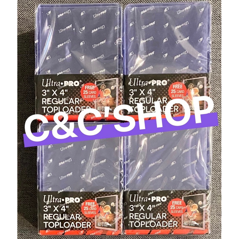 【CCSHOP】美國Ultra Pro 35pt 55pt卡夾塑膠殼一盒25個 內盒加贈25張薄膜NBA MLB寶可夢