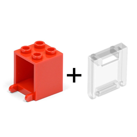 &lt;樂高人偶小舖&gt;正版樂高LEGO 櫃子 信箱  郵筒 門片 紅 白 淺灰 透明 4345 4346 配件