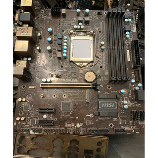 微星 1151 主機板 MSI B250M PRO-VDH 七代 支援 DDR4 x 4 Type-C 無擋板