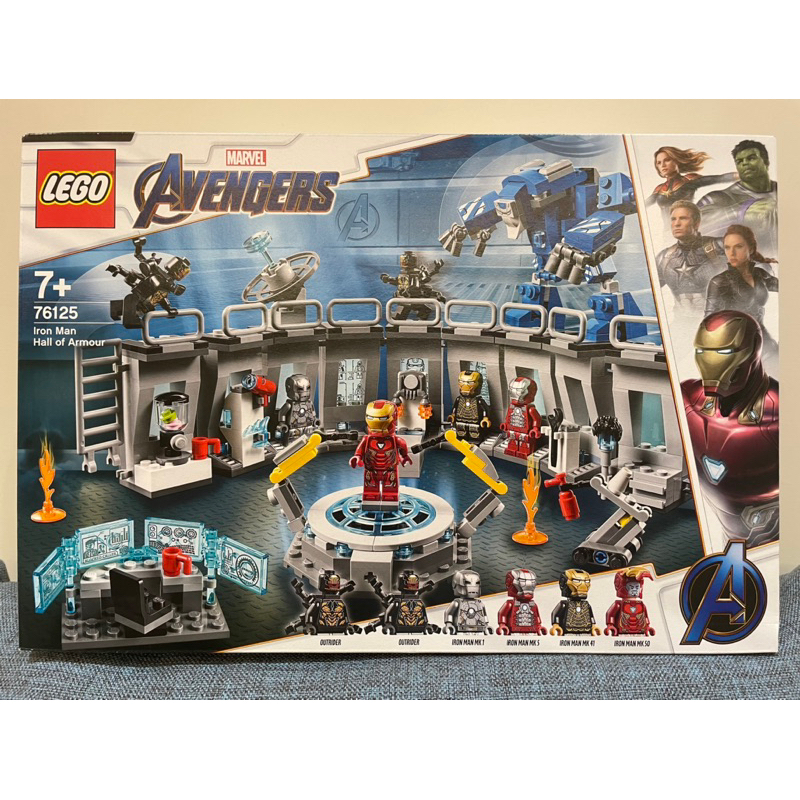 Lego / 樂高 / 76125 鋼鐵人格納庫基地 復仇者聯盟 超級英雄系列 / 玩具 / 積木 / 禮物