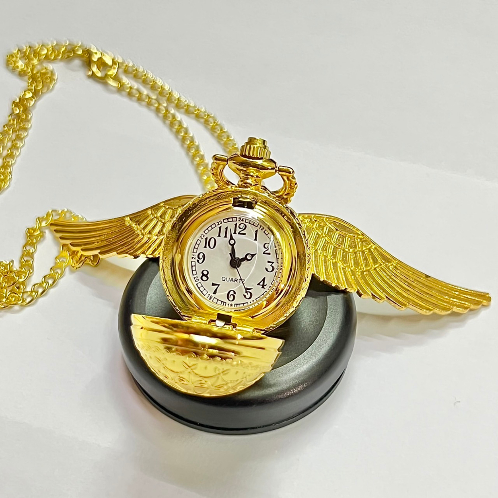金探子懷錶項鍊 翻蓋造型懷錶金探子 懷錶 手錶 項鍊 造型錶 復古錶 掛錶