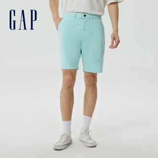 Gap 男裝 卡其短褲-薄荷藍(840090)