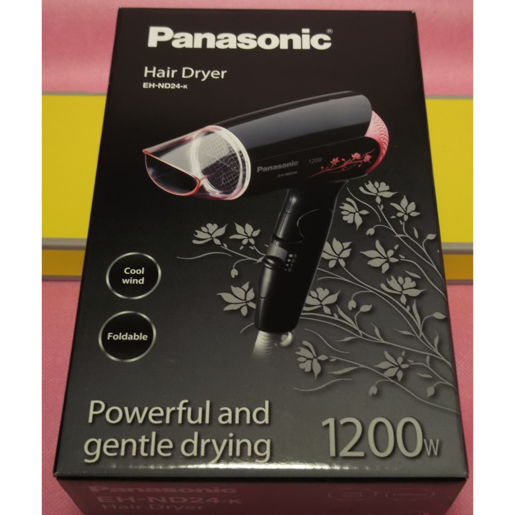 Panasonic 國際牌 輕巧 吹風機 (黑) EH-ND24-K 可折疊收納 1200W