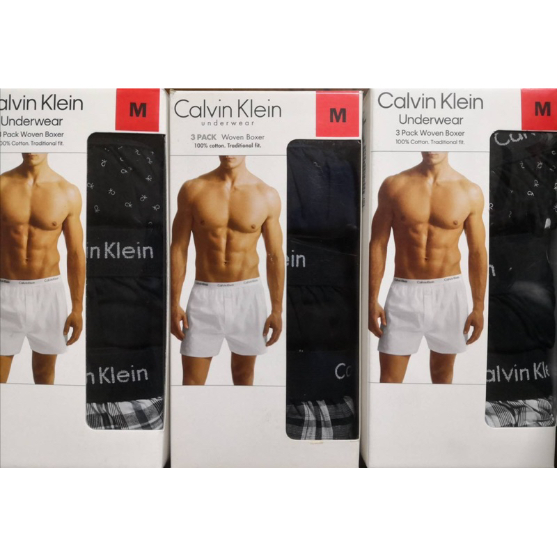 現貨好市多 Calvin Klein CK內褲凱文克萊 男彈性內褲 透氣款 寬鬆平口褲 內褲