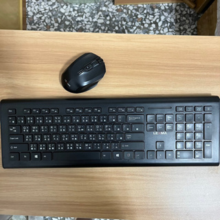 【二手】LEXMA LK6700R + M900R 無線靜音 鍵盤鍵鼠組