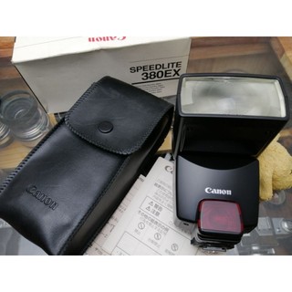 非常新Canon SPEEDLITE 380EX 閃光燈，底片機閃燈，canon數位相機閃燈, Canon R系統閃燈