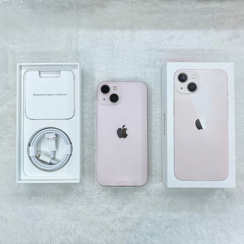 二手新品✨ iPhone 13 256G 粉色✨ 台灣公司貨 二手 無傷 13 256 粉