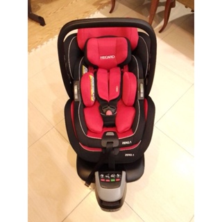 德國Recaro Zero 1 i-size 兒童汽車安全座椅 提籃 紅黑色