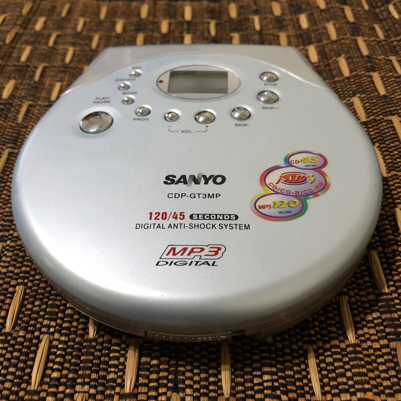 SANYO CDP-GT3MP CD隨身聽