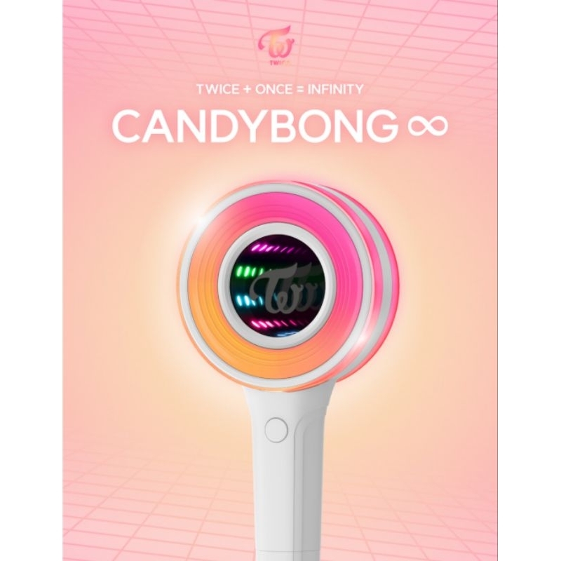 【單手燈】TWICE 第三代官方手燈 TWICE CANDYBONG ∞ OFFICIAL LIGHT STICK