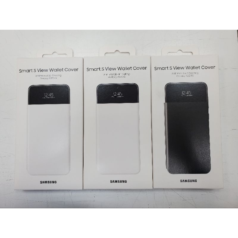 SAM Galaxy A33 5G 透視感應皮套 黑 白