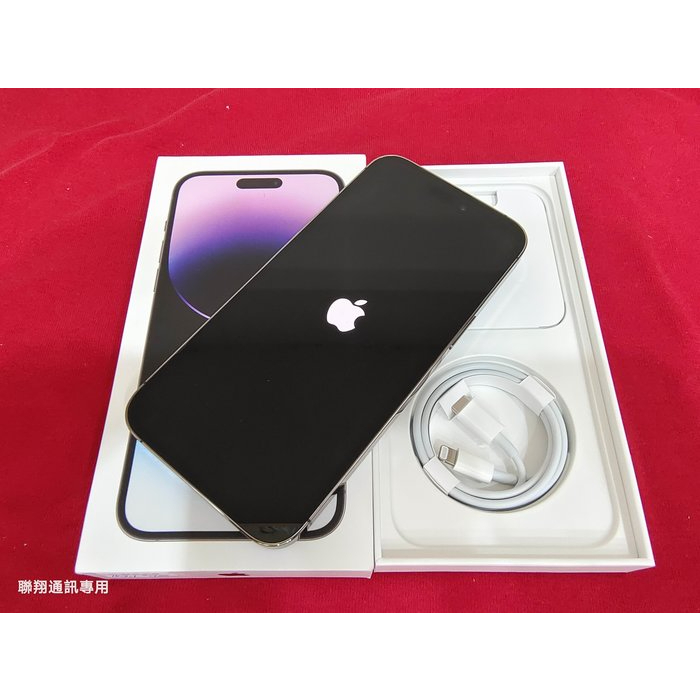 聯翔通訊 台灣保固2023/12/23 紫色 Apple iPhone 14 Pro Max 128G原廠盒裝※換機優先