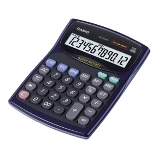 CASIO 卡西歐 防水防塵計算機 / 臺 WD-220MS-BU
