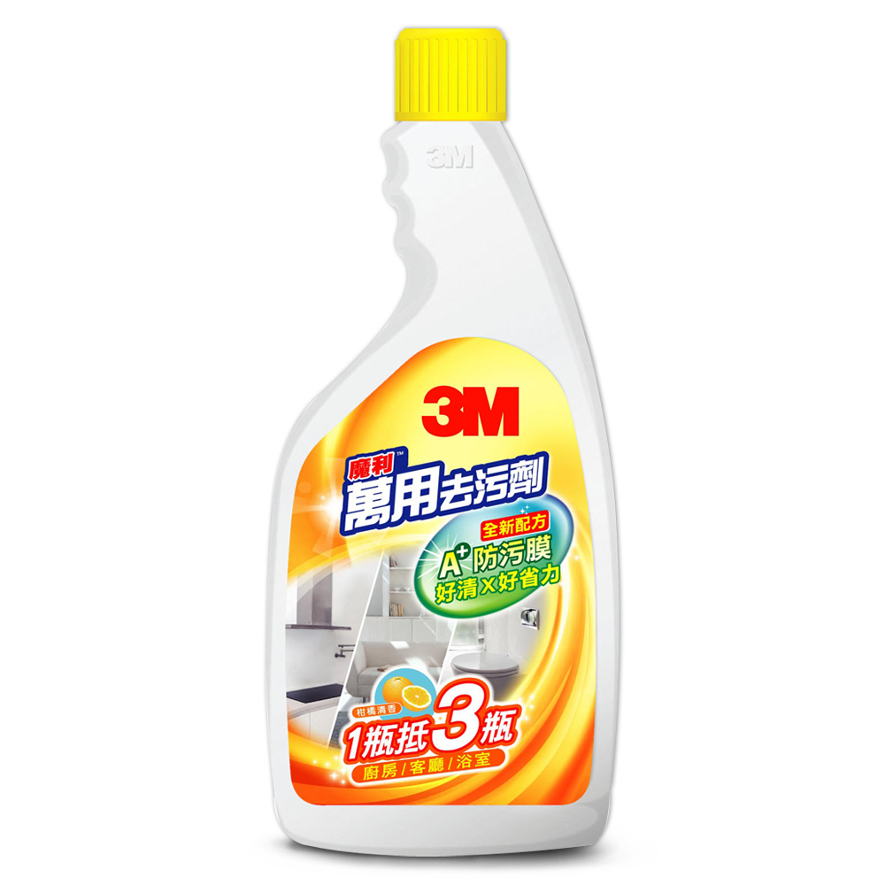 【5%蝦幣回饋/附發票】3M 魔利 萬用去污劑補充瓶-500ML