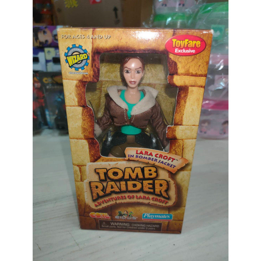 多多熊雜貨舖 2手 ToyFare 古墓奇兵 Tomb Raider 蘿拉 可動公仔