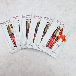 【CLARINS 克蘭詩】 超級精華-黃金雙激萃 亮眼萃 賽車眼霜 試用包組合0.9ML