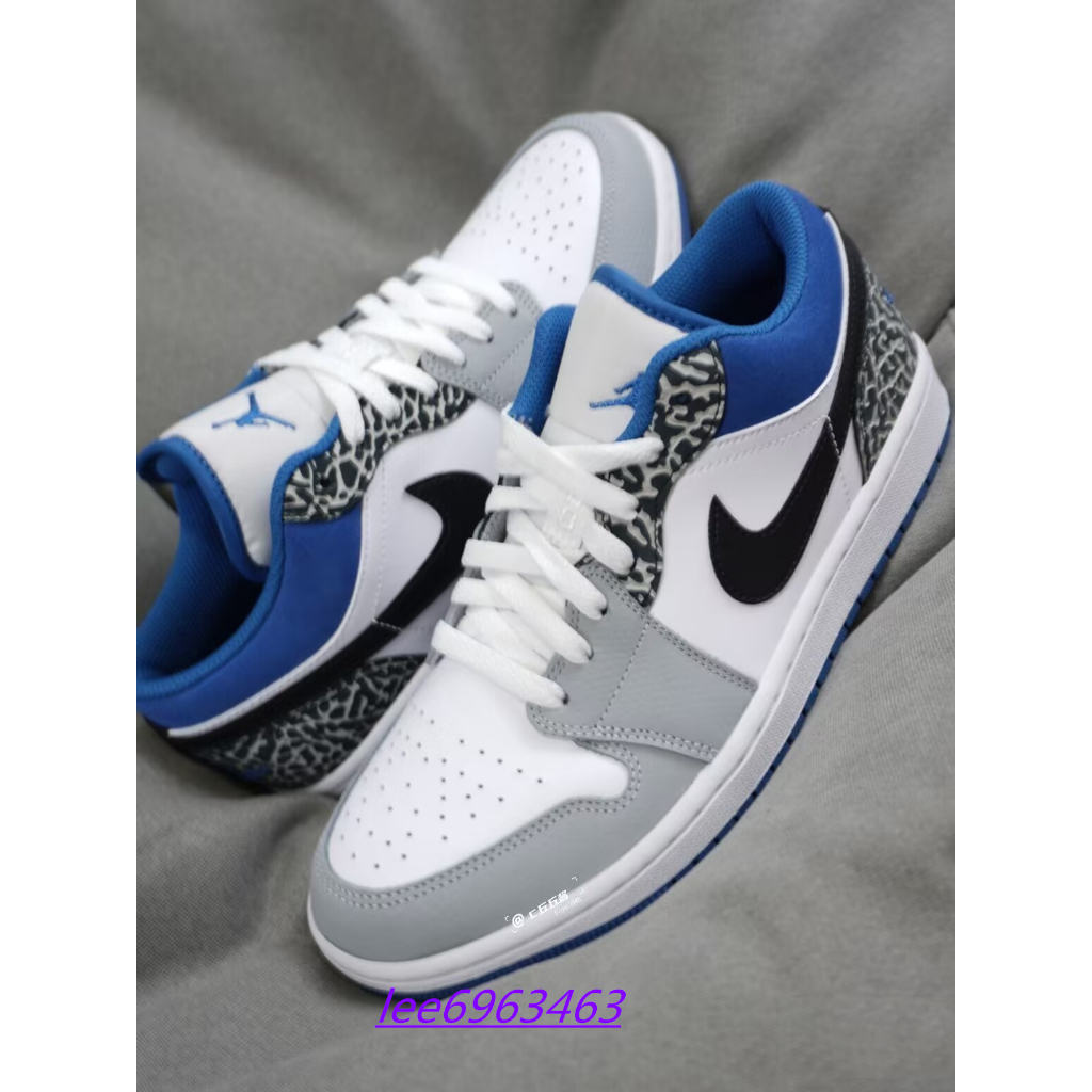 限時優惠Air Jordan 1 Low SE "True Blue" 灰藍 男鞋 DM1199-140