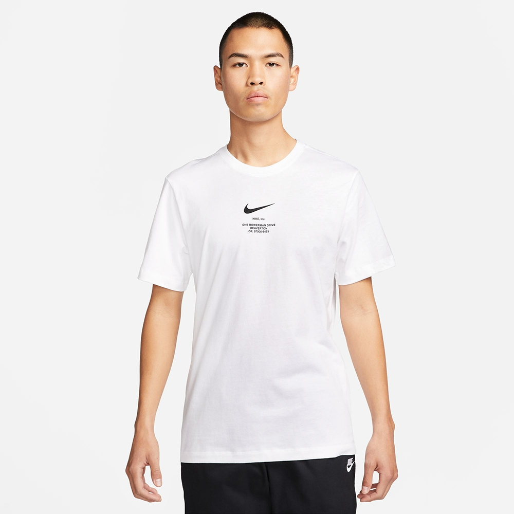 NIKE 上衣 AS M NSW TEE BIG SWOOSH 短袖上衣 運動  男     白色 DZ2882100