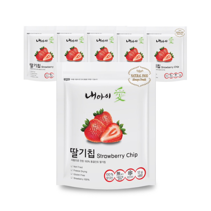 韓國直送🇰🇷 naeiae 水果乾 👶🏻 寶寶果乾 嬰兒果乾 草莓果乾🍓蘋果果乾🍎香蕉果乾🍌水梨果乾🍐 嬰兒零食寶寶零食