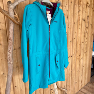 過季零碼出清(童)【Regatta】Starley JK Soft Shell軟殼保暖長外套-磁綠 RKL060-2BF