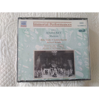 NAXOS Historical 朱爾.馬斯奈 歌劇 瑪儂 3CD Jules Massenet Manon