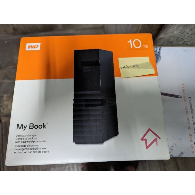 wd my book 10tb 3.5 外接硬碟 保固內