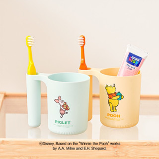 ［Be Woman]現+預 韓國 大創 Daiso 小熊維尼 小豬 漱口杯 刷牙 學校 幼稚園 浴室